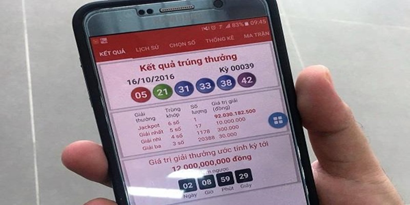 Có nhiều cách để mua vé số Mega điện tử 6/45