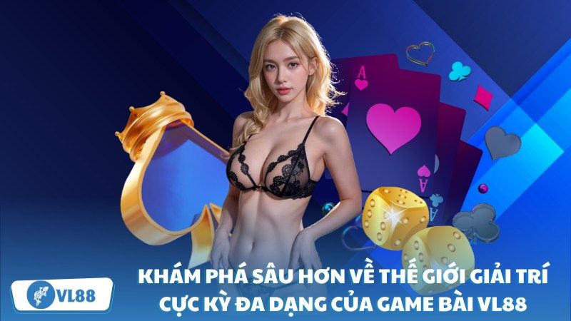 Khám phá rõ hơn về không gian chơi cực kỳ rộng lớn của game bài VL88